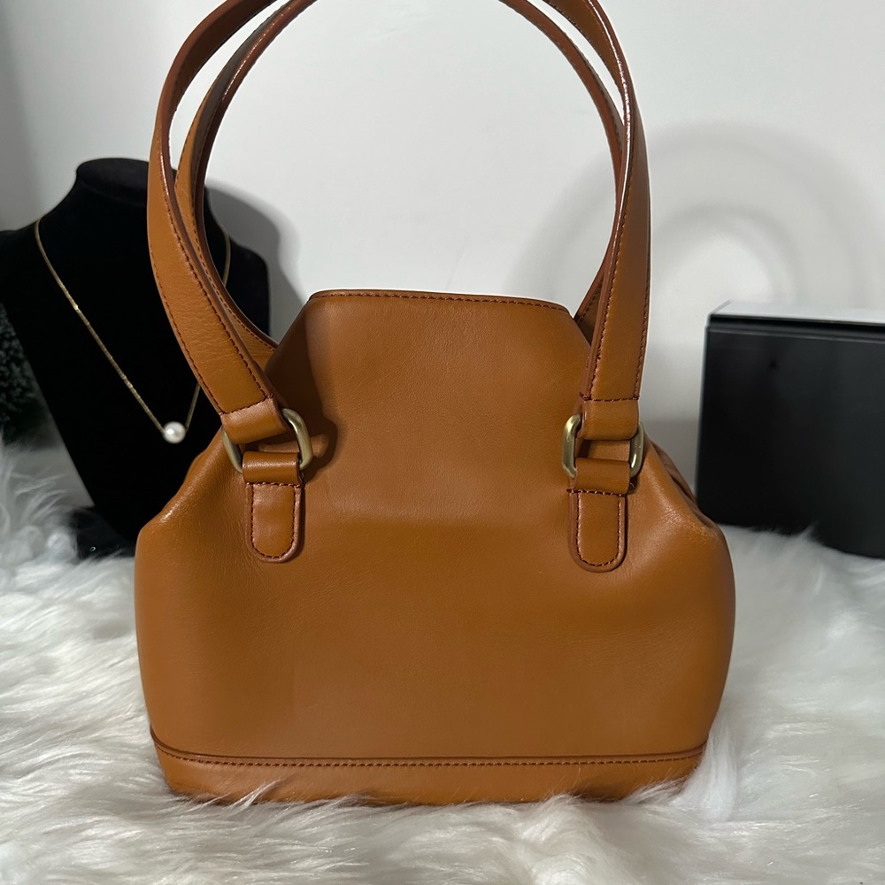 Authentic Burberry Small Leather Handbag - Picture 2 of 10